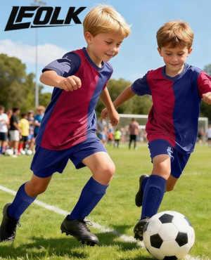 Espinilleras integradas para niños